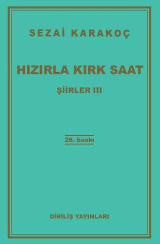 Şiirler 3: Hızırla Kırk Saat - 1