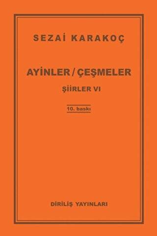 Şiirler 6: Ayinler Çeşmeler - 1