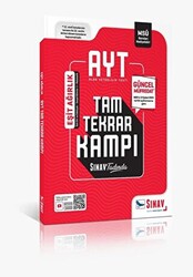 Sınav AYT Eşit Ağırlık Tam Tekrar Kampı - 1