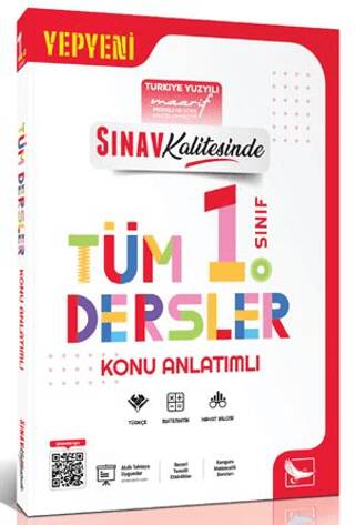 Sınav Kalitesinde 1. Sınıf Tüm Dersler Konu Anlatımlı - 1