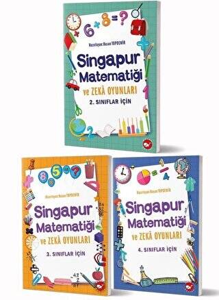 Singapur Matematiği ve Zeka Oyunları Seti 3 Kitap Takım - 1
