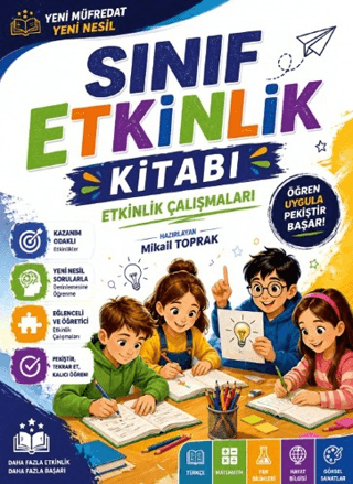 Sınıf Etkinlik Kitabı - Etkinlikler ile Öğren - 1