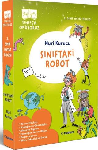 Sınıftaki Robot Serisi 6 Kitaplık Set - 1