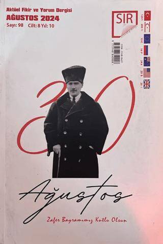 Sır Aktüel Fikir ve Yorum Dergisi Sayı: 98 Ağustos 2024 - 1