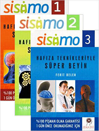 Sisimo Hafıza Teknikleriyle Süper Beyin 3`lü Set - 1