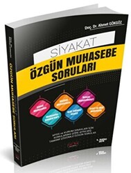 Siyakat Özgün Muhasebe Soruları - Savaş Yayınevi