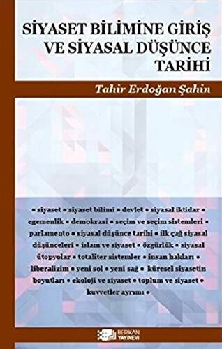 Siyaset Bilimine Giriş ve Siyasal Düşünce Tarihi - 1