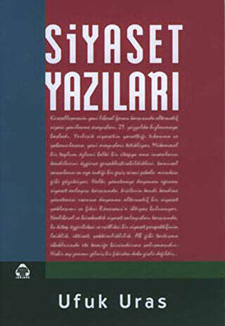 Siyaset Yazıları - 1