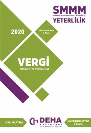 SMMM 2020 Yeterlilik Vergi Mevzuatı ve Uygulaması - 1