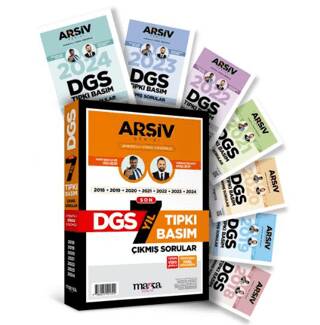 Son 7 Yıl DGS Arşiv Serisi Tıpkı Basım Fasikül Fasikül Çıkmış Sorular - 1