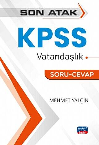 Son Atak KPSS Vatandaşlık Soru - Cevap - 1