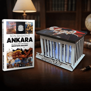Son Başkent Ankara ve Kocatepe Ahşap Anıtkabir Işıklı Maket - 1