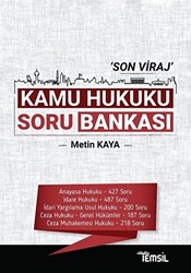 Son Viraj Kamu Hukuku Soru Bankası - 1