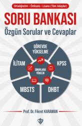 Soru Bankası: Özgün Sorular ve Cevaplar Tüm Adaylar - 1