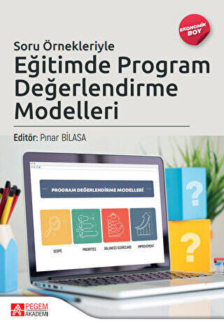 Soru Örnekleriyle Eğitimde Program Değerlendirme Modelleri Ekonomik Boy - 1