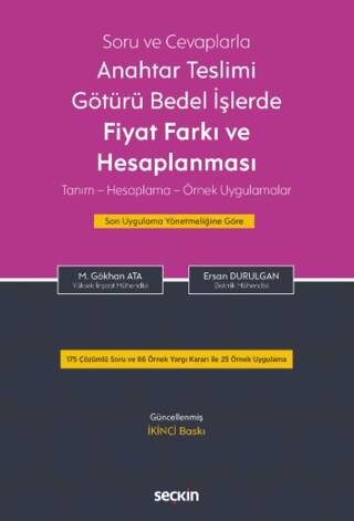 Soru ve Cevaplarla Anahtar Teslimi Götürü Bedel İşlerde Fiyat Farkı ve Hesaplanması - 1