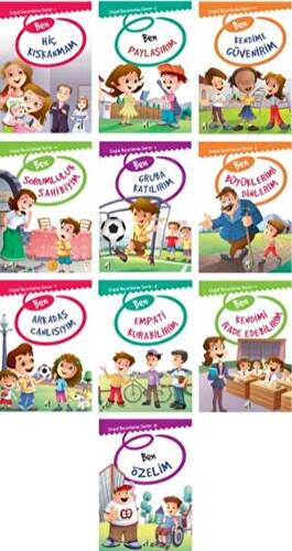 Sosyal Becerilerim Serisi 10 Kitap Takım - 1