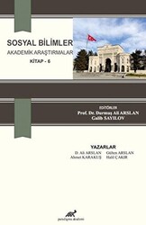 Sosyal Bilimler Akademik Araştırmalar Kitap - 6 - 1