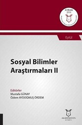 Sosyal Bilimler Araştırmaları II AYBAK 2019 Eylül - 1