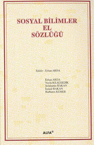 Sosyal Bilimler El Sözlüğü Ciltli - 1