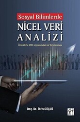 Sosyal Bilimlerde Nicel Veri Analizi - 1