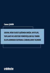 Sosyal Risk İlkesi Işığında Doğal Afetler, Toplantı ve Gösteri Yürüyüşleri ile Terör Olaylarından Kaynaklı Zararların Tazmini - On İki Levha Yayınları