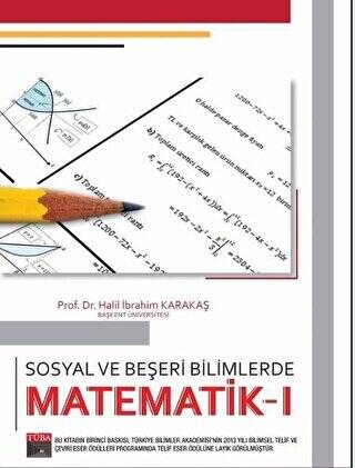 Sosyal ve Beşeri Bilimlerde Matematik 1 - 1