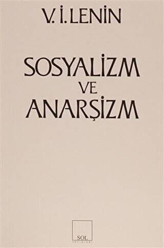 Sosyalizm ve Anarşizm - 1
