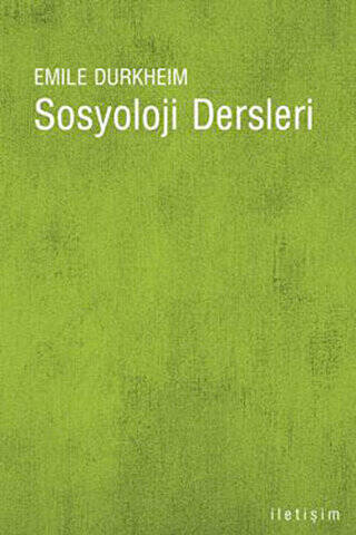 Sosyoloji Dersleri - 1