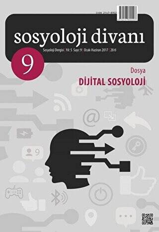 Sosyoloji Divanı Sayı: 9 Ocak-Haziran 2017 - 1