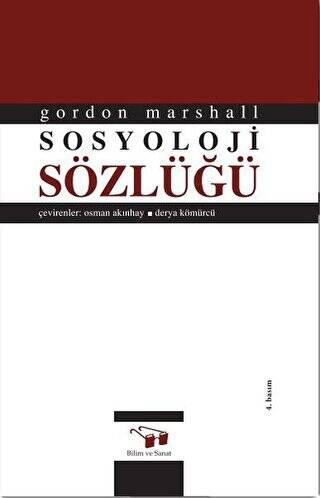 Sosyoloji Sözlüğü - 1