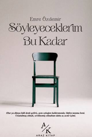 Söyleyeceklerim Bu Kadar - 1