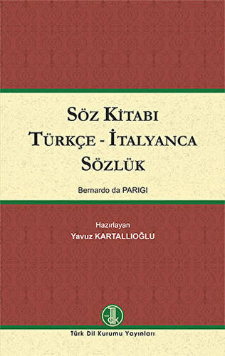 Söz Kitabı Türkçe - İtalyanca Sözlük - 1