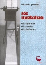 Söz Mezbahası - Belge Yayınları