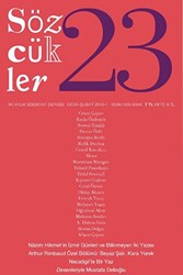 Sözcükler Dergisi Sayı: 23 Ocak - Şubat 2010 - 1