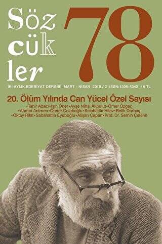 Sözcükler Dergisi Sayı: 78 Mart - Nisan 2019 - 1