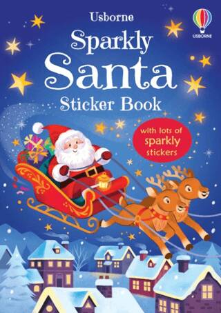 Sparkly Santa Sticker Book - 1