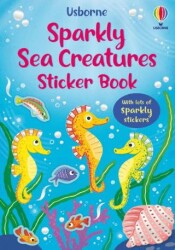 Sparkly Sea Creatures Sticker Book - Usborne