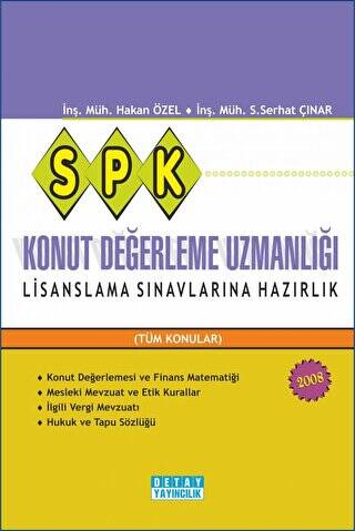 SPK Konut Değerleme Uzmanlığı Lisanslama Sınavlarına Hazırlık - 1