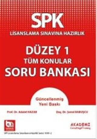 SPK Lisanslama Sınavına Hazırlık Düzey 1 - Tüm Konular Soru Bankası - 1