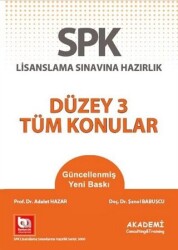 SPK Lisanslama Sınavına Hazırlık - Düzey 3 Tüm Konular - 1