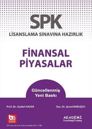 SPK Lisanslama Sınavına Hazırlık Finansal Piyasalar - 1