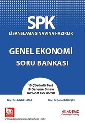 SPK Lisanslama Sınavına Hazırlık Genel Ekonomi Soru Bankası - 1