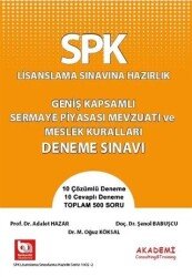 SPK Lisanslama Sınavına Hazırlık Geniş Kapsamlı Sermaye Piyasası Mevzuatı ve Meslek Kuralları Deneme Sınavı - 1