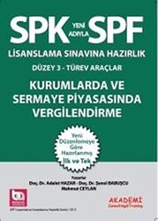 SPK Lisanslama Sınavına Hazırlık Kurumlarda ve Sermaye Piyasasında Vergilendirme - 1