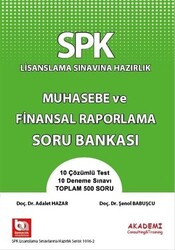 SPK Lisanslama Sınavına Hazırlık Muhasebe ve Finansal Raporlama Soru Bankası - 1