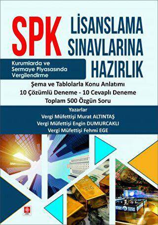 SPK Lisanslama Sınavlarına Hazırlık- Konu Anlatım-Deneme- Özgün Soru Murat Altıntaş - 1
