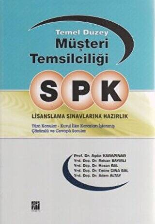 SPK Lisanslama Sınavlarına Hazırlık - Temel Düzey Müşteri Temsilciliği - 1