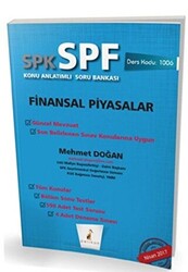 SPK - SPF Finansal Piyasalar Konu Anlatımlı Soru Bankası - 1