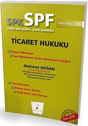 SPK - SPF Ticaret Hukuku Konu Anlatımlı Soru Bankası - 1